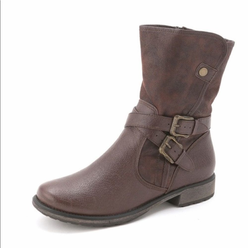 ✨Baretraps Sabella Brown Leather Ankle Boots